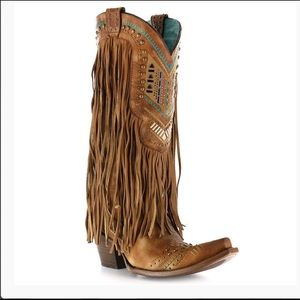 Corral fringe boots